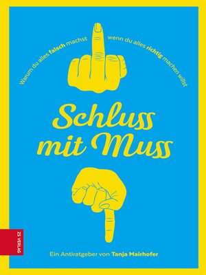 cover image of Schluss mit Muss